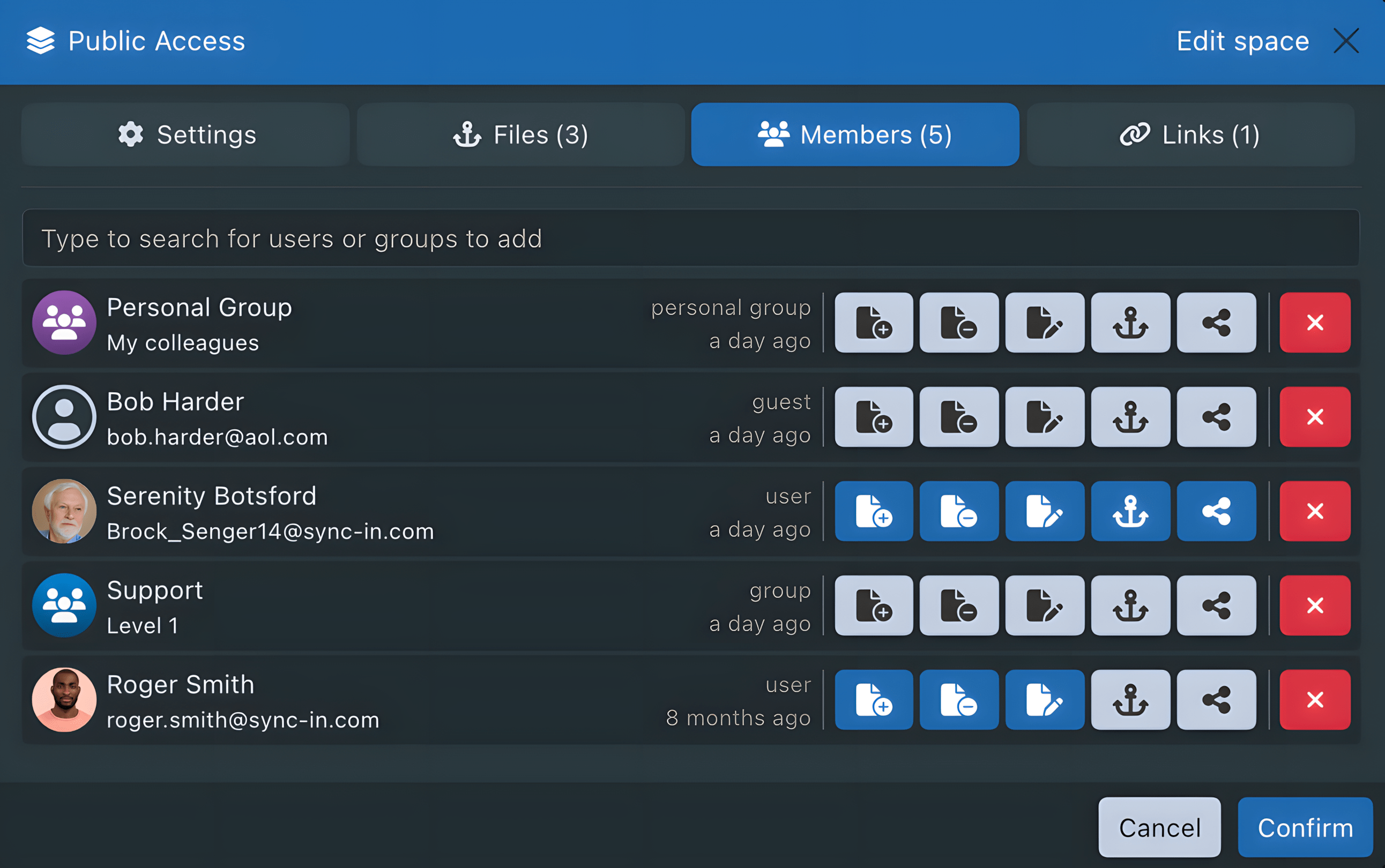 Member permissions member permissions