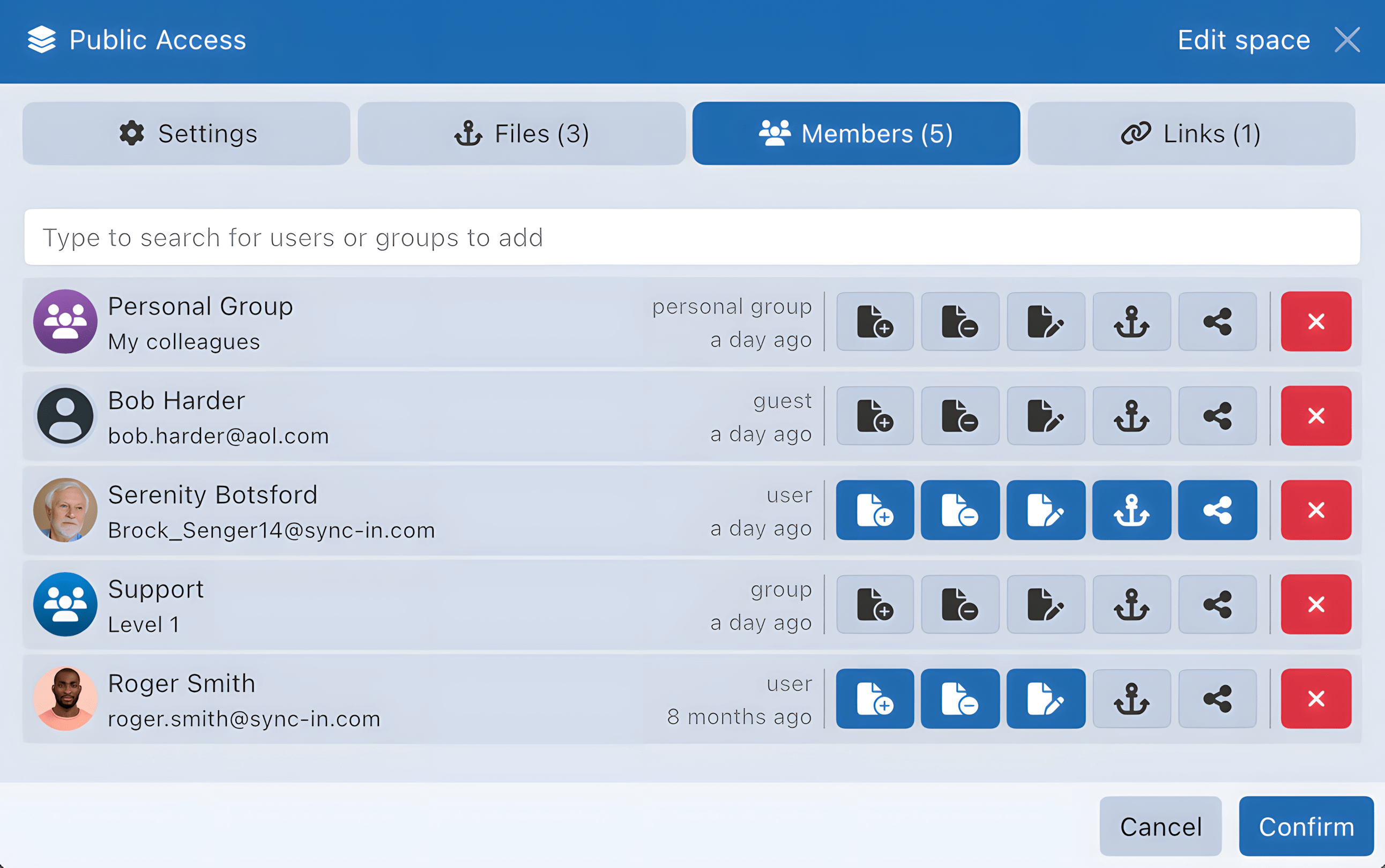 Member permissions member permissions